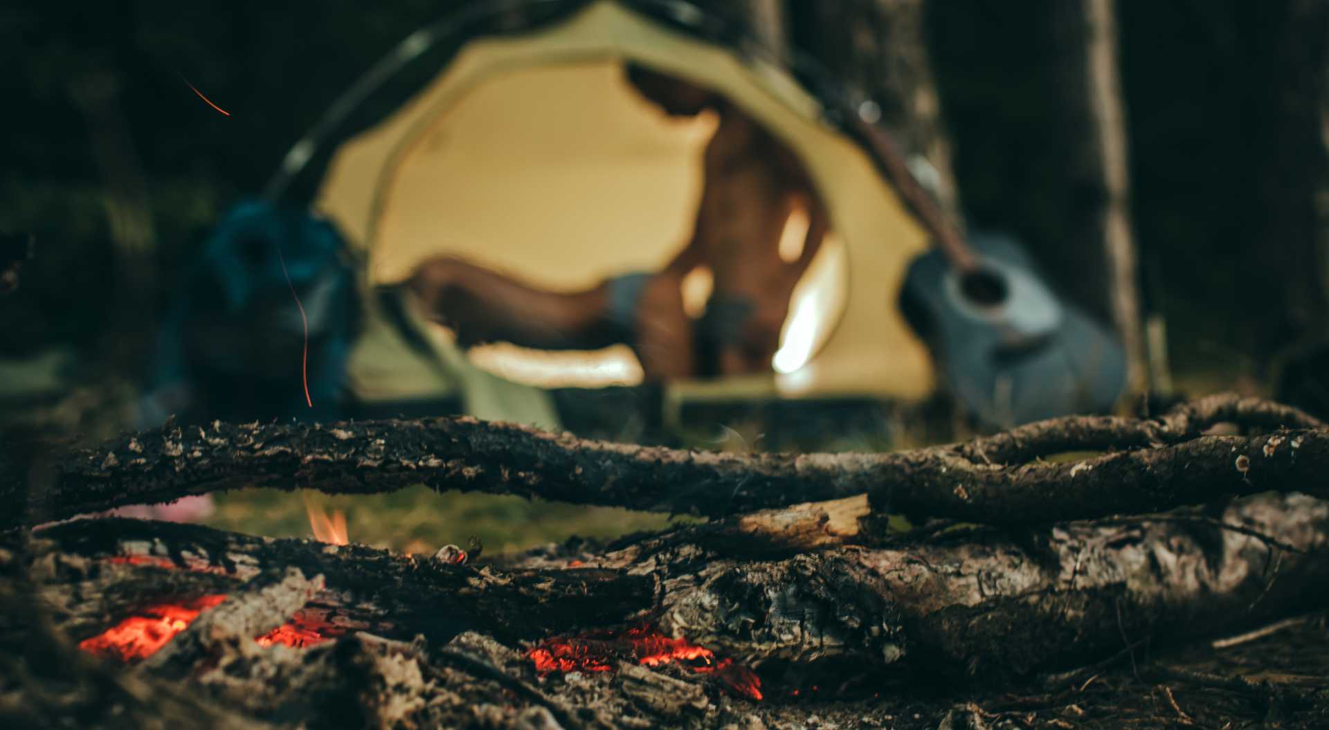 Good Fuck Camper Tent Side