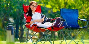 best camping chair with footrest