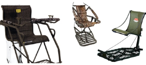 Portable Tree Stand Seat Chair Strong Hold Heavy-Duty Strap Outdoor Hunting New 